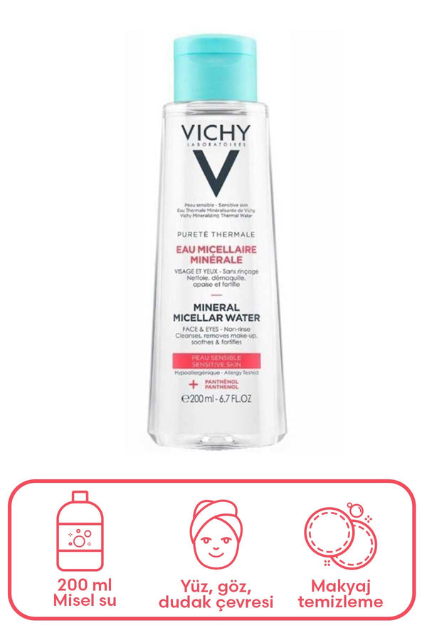 Vichy Purete Thermale Mineral Misel Su 200 ml