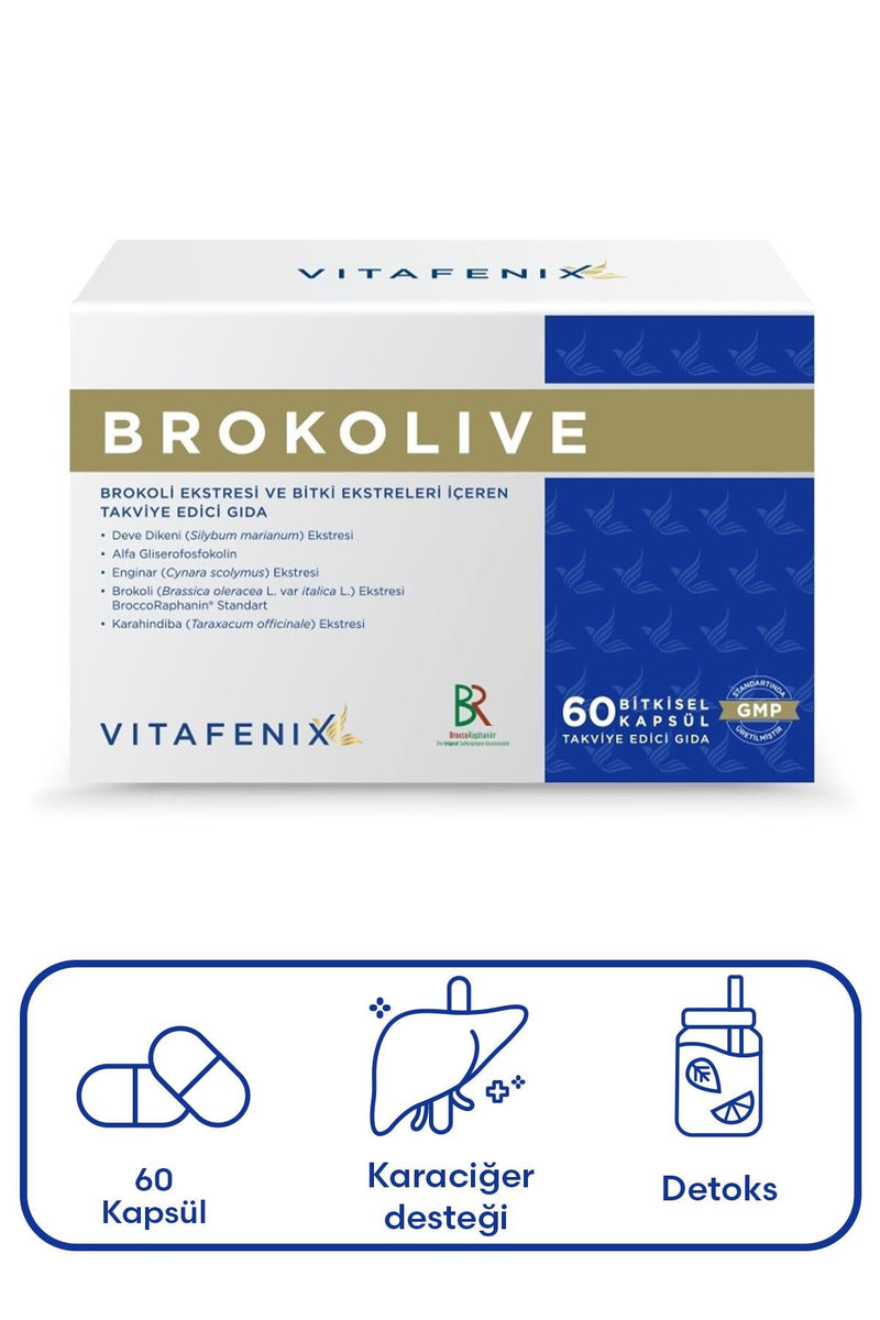 Vitafenix Brokolive 60 Kapsül