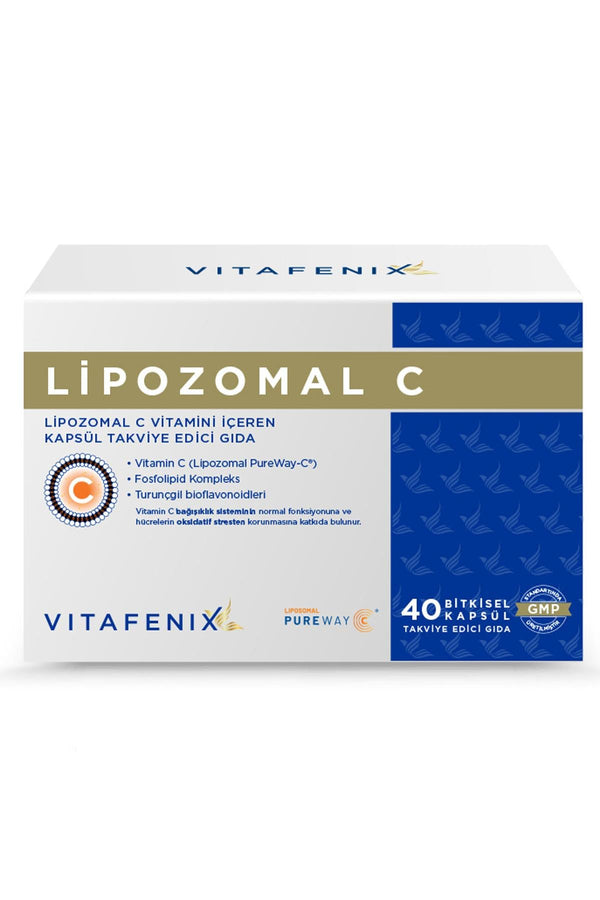 Vitafenix Lipozomal C Vitamini İçeren Takviye Edici Gıda 40 Kapsül
