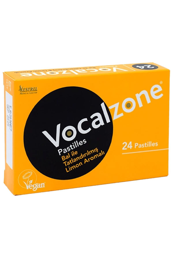 Vocalzone Ballı Limonlu Pastil 24 lü